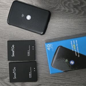 Black SmartGo 4G LTE Pocket WiFi